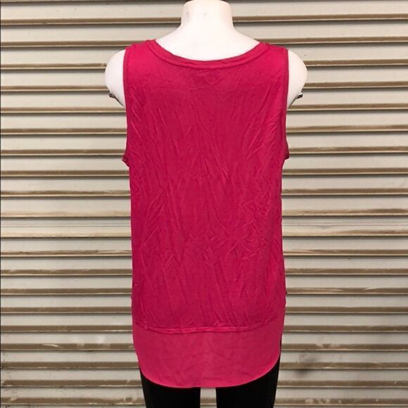 🛍️Ann Taylor Loft tunic style top with sheer trim - Picture 8 of 8